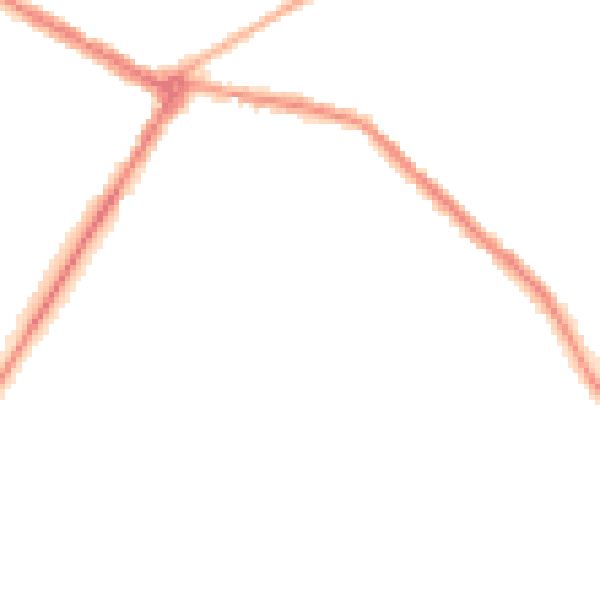 Night-time road noise heatmap for NE25 0BN