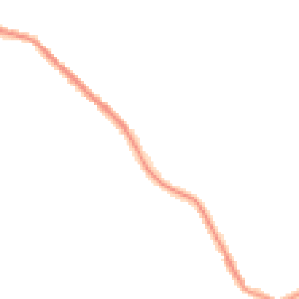 Night-time road noise heatmap for NE25 0BZ
