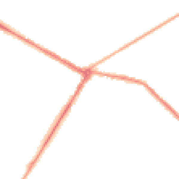 Night-time road noise heatmap for NE25 0DD