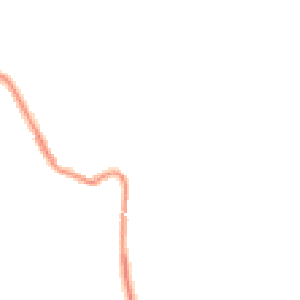 Night-time road noise heatmap for NE25 0LB