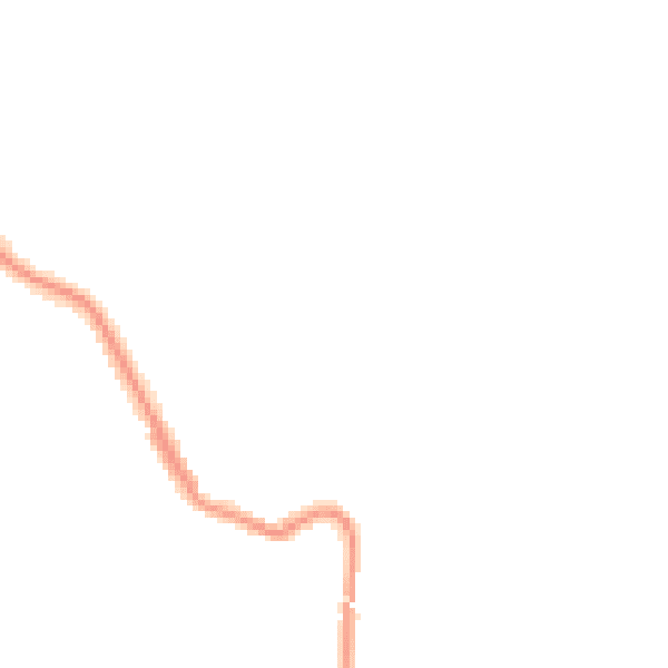 Night-time road noise heatmap for NE25 0LG
