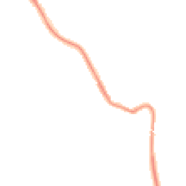 Night-time road noise heatmap for NE25 0LZ