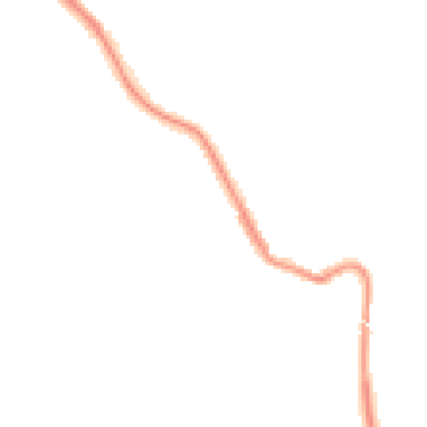 Night-time road noise heatmap for NE25 0NA