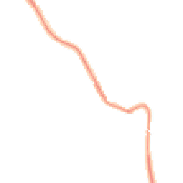 Night-time road noise heatmap for NE25 0NB