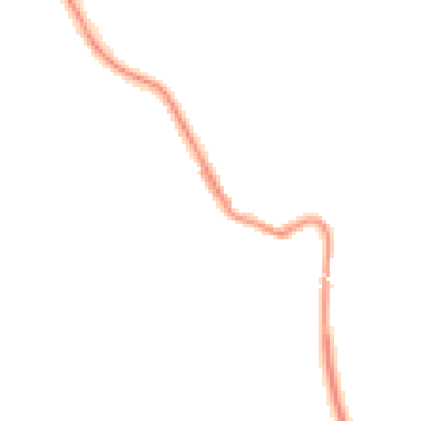 Night-time road noise heatmap for NE25 0NU