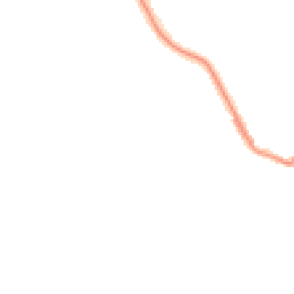 Night-time road noise heatmap for NE25 0PD