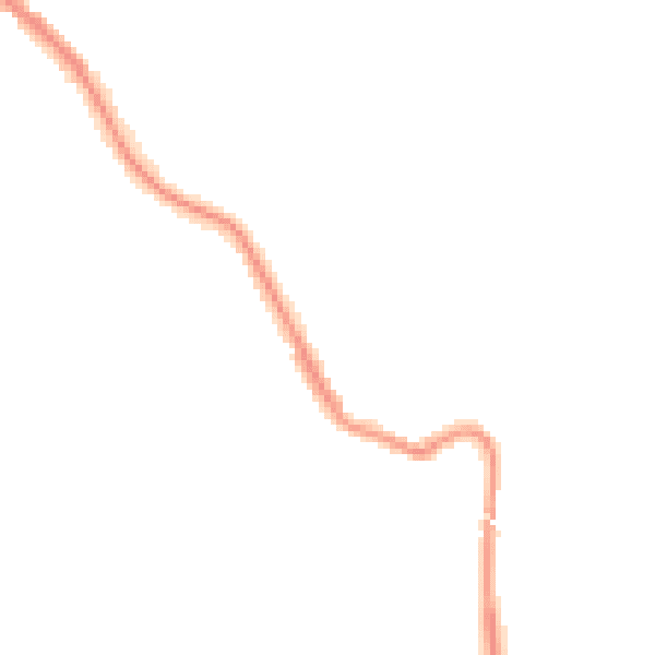 Night-time road noise heatmap for NE25 0TS
