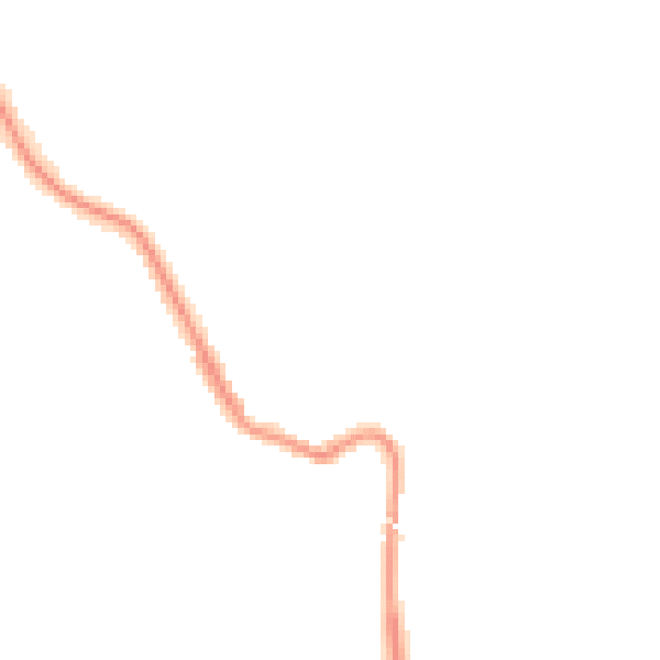 Night-time road noise heatmap for NE25 0TU