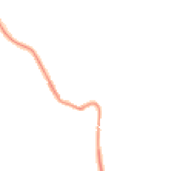Night-time road noise heatmap for NE25 0TX