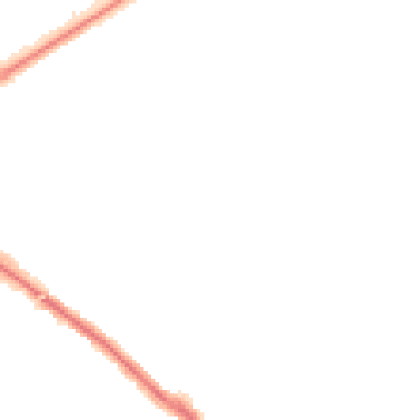 Night-time road noise heatmap for NE25 8LY