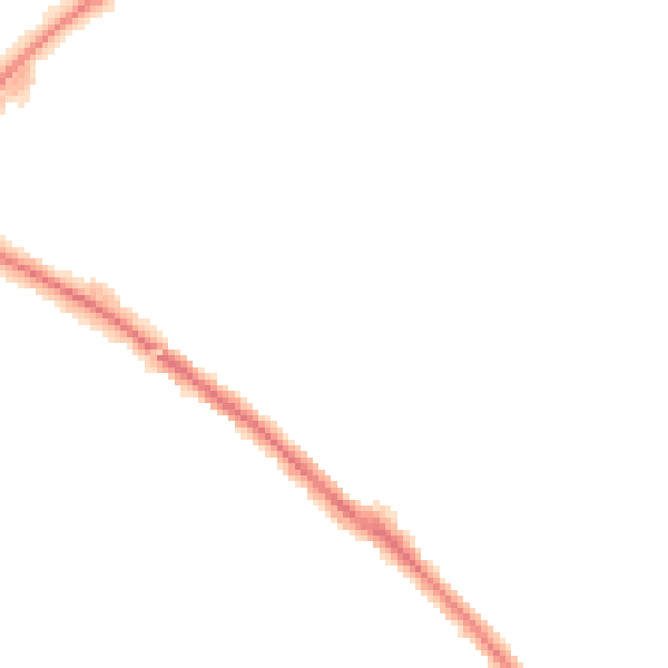 Night-time road noise heatmap for NE25 8NA