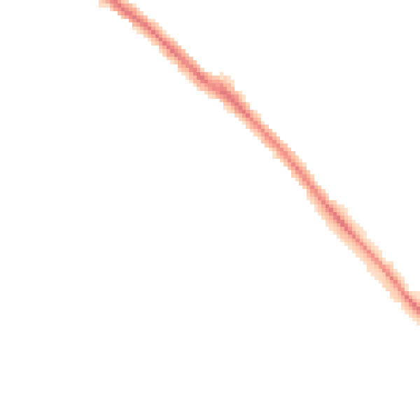 Night-time road noise heatmap for NE25 9DJ