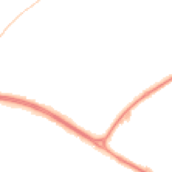 Night-time road noise heatmap for NE25 9GH