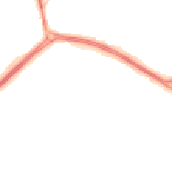Night-time road noise heatmap for NE25 9HH
