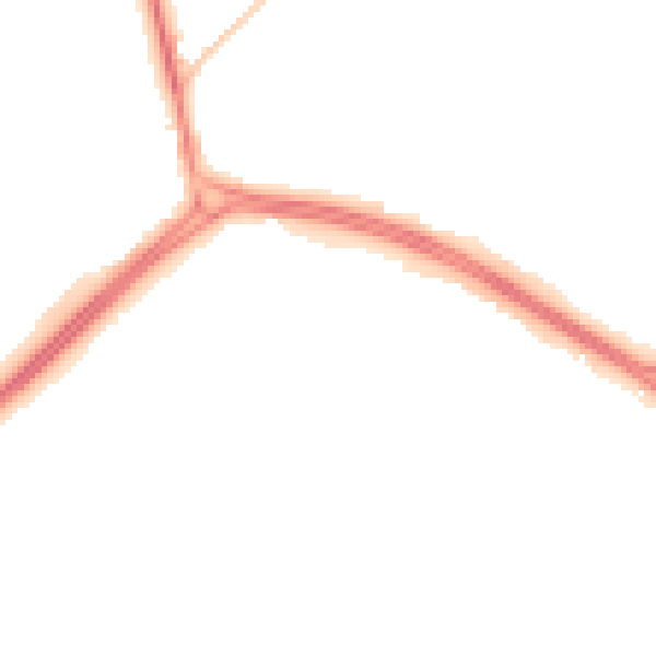 Night-time road noise heatmap for NE25 9HP