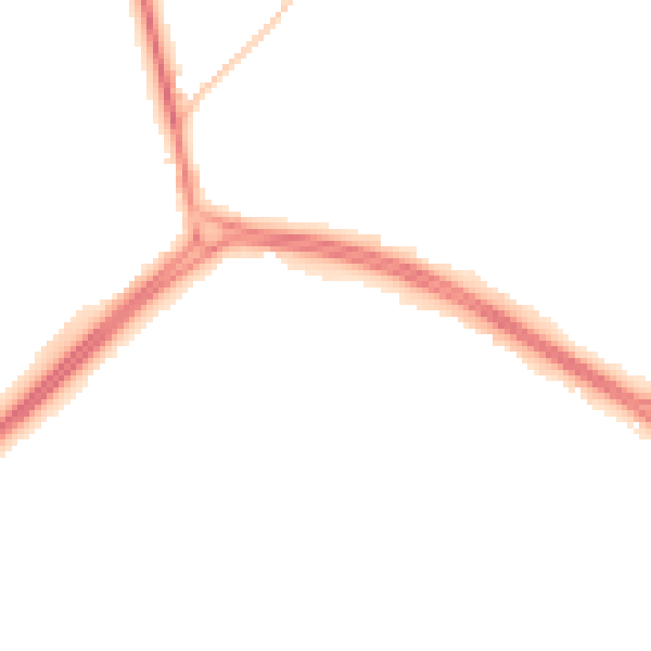 Night-time road noise heatmap for NE25 9JG