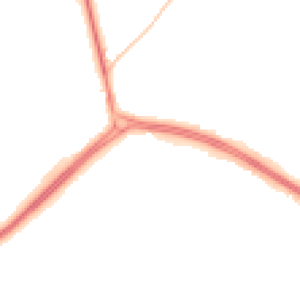Night-time road noise heatmap for NE25 9JQ