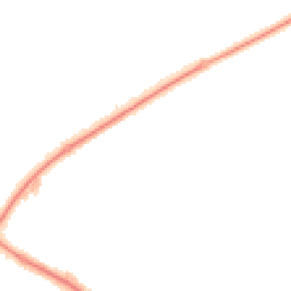 Night-time road noise heatmap for NE25 9LY