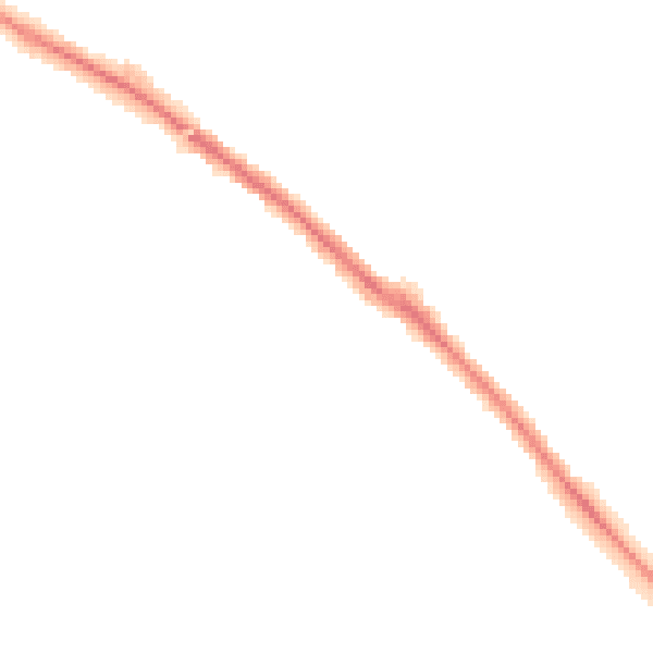 Night-time road noise heatmap for NE25 9RJ