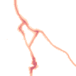 Night-time road noise heatmap for NE26 1AF