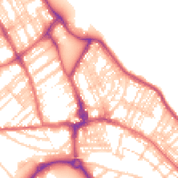 Daytime road noise heatmap for NE26 1AJ