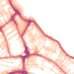Daytime road noise heatmap for NE26 1AL