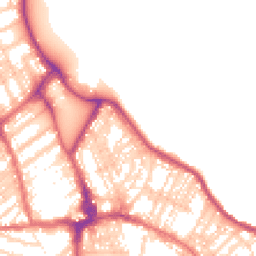 Daytime road noise heatmap for NE26 1AP