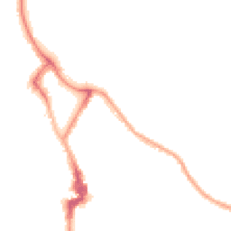 Night-time road noise heatmap for NE26 1AP
