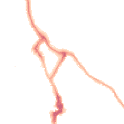 Night-time road noise heatmap for NE26 1AU