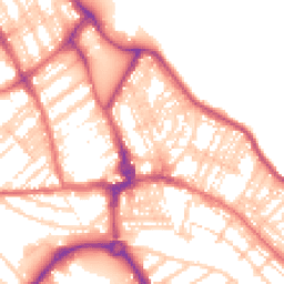 Daytime road noise heatmap for NE26 1BB