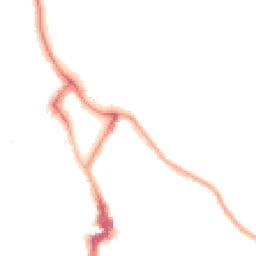 Night-time road noise heatmap for NE26 1BE