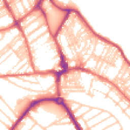 Daytime road noise heatmap for NE26 1DG