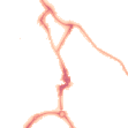 Night-time road noise heatmap for NE26 1DL