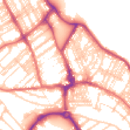 Daytime road noise heatmap for NE26 1DP