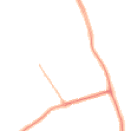 Night-time road noise heatmap for NE26 1JL