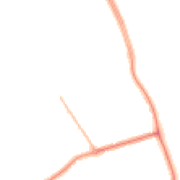 Night-time road noise heatmap for NE26 1JN