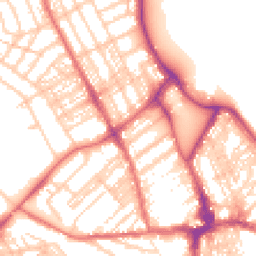 Daytime road noise heatmap for NE26 1NB