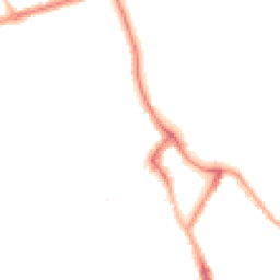 Night-time road noise heatmap for NE26 1PZ