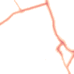 Night-time road noise heatmap for NE26 1QF