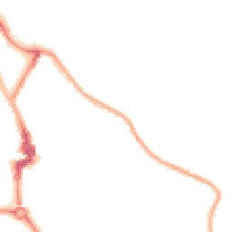 Night-time road noise heatmap for NE26 2AF