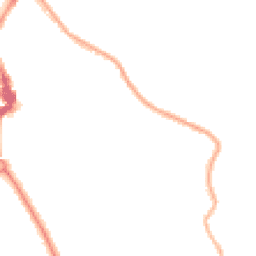 Night-time road noise heatmap for NE26 2BE