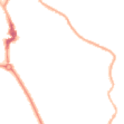 Night-time road noise heatmap for NE26 2DU