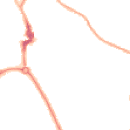 Night-time road noise heatmap for NE26 2DZ