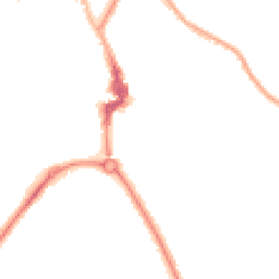 Night-time road noise heatmap for NE26 2JE