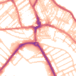 Daytime road noise heatmap for NE26 2JQ