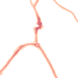 Night-time road noise heatmap for NE26 2JQ