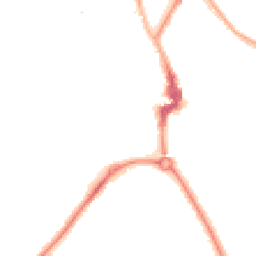 Night-time road noise heatmap for NE26 2JT