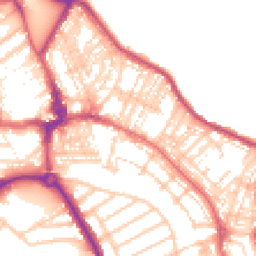 Daytime road noise heatmap for NE26 2LX