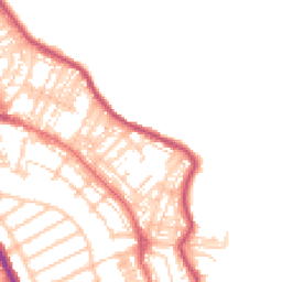 Daytime road noise heatmap for NE26 2NH