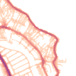 Daytime road noise heatmap for NE26 2NQ